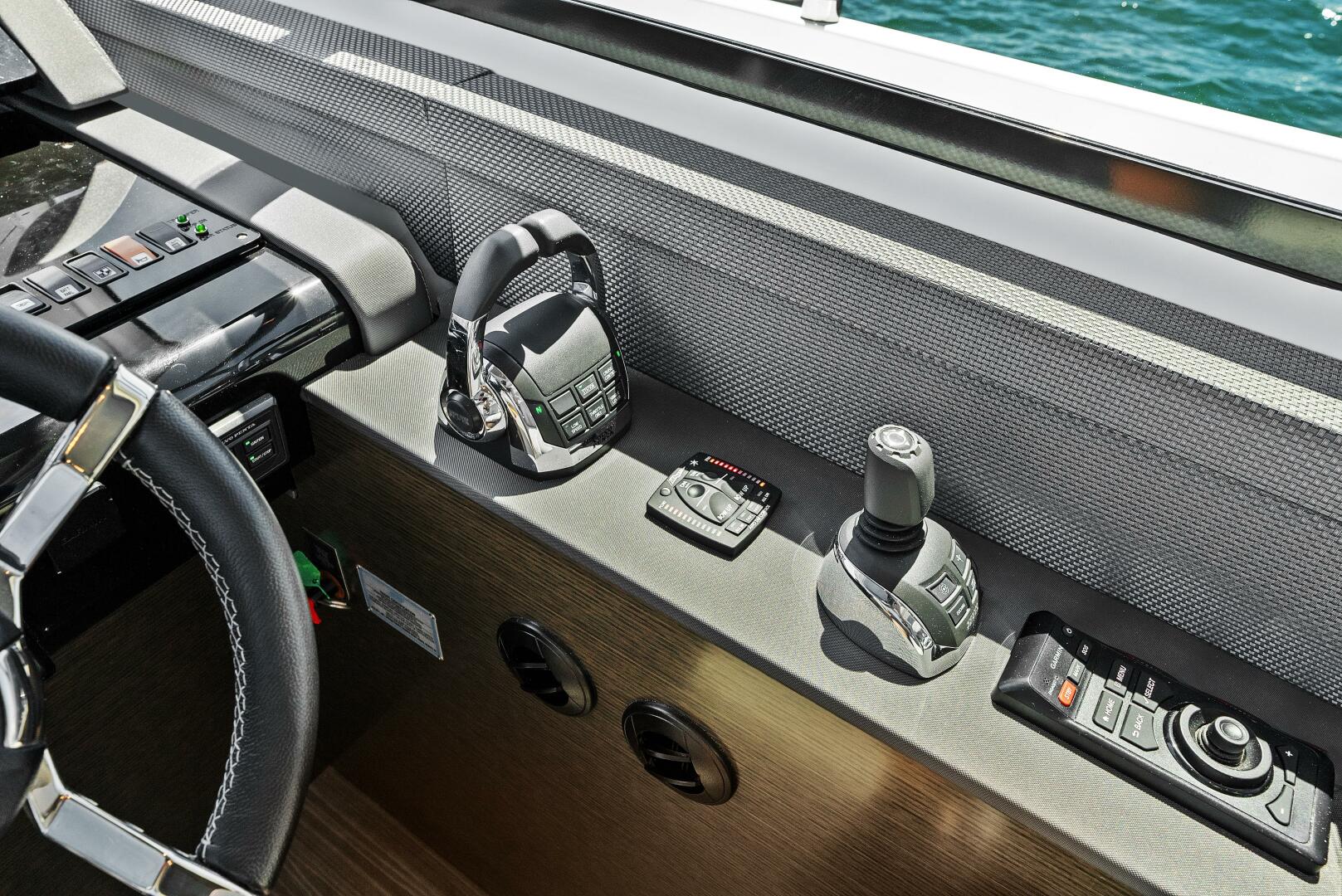 Slide: The Image of 2021 Cruiser Yachts 60 Cantius - Helm/ Electronics - 5432274