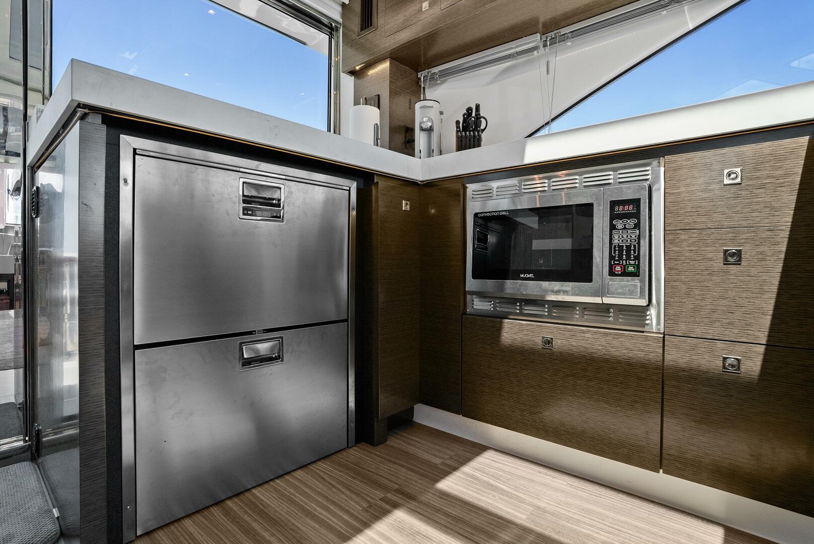 Slide: The Image of 2021 Cruiser Yachts 60 Cantius - Galley - 5432279