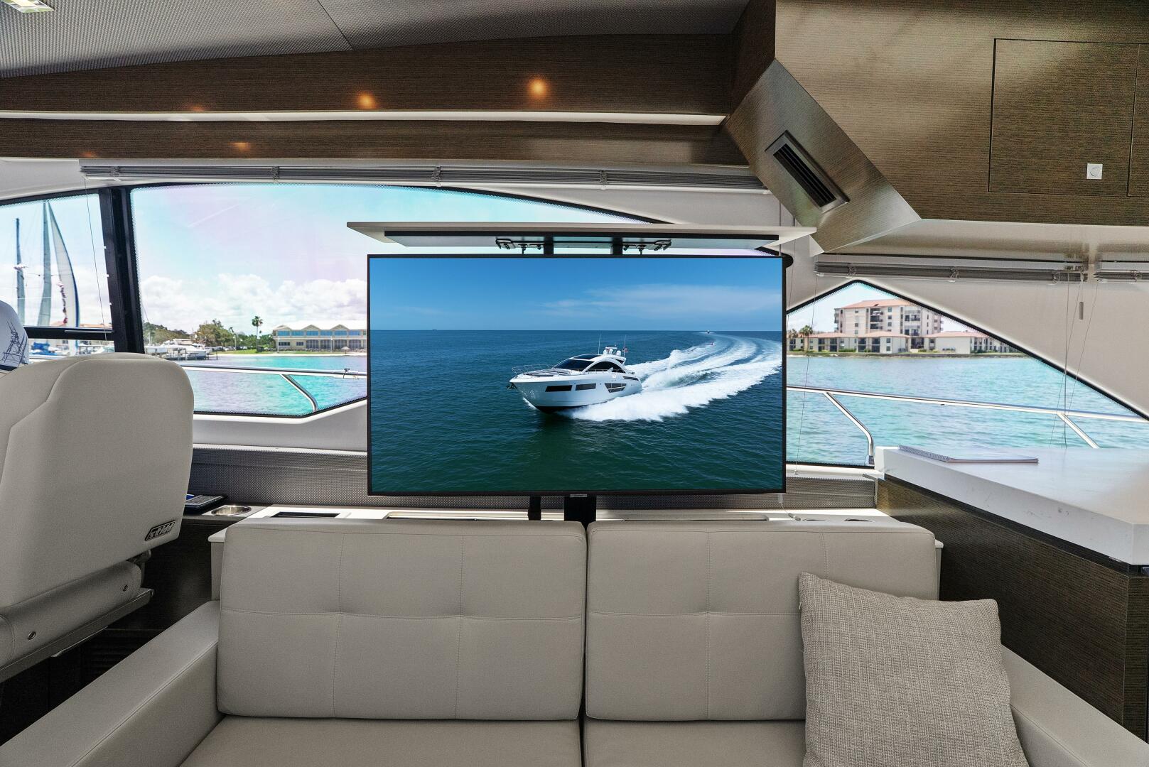 Slide: The Image of 2021 Cruiser Yachts 60 Cantius - Salon - 5432293