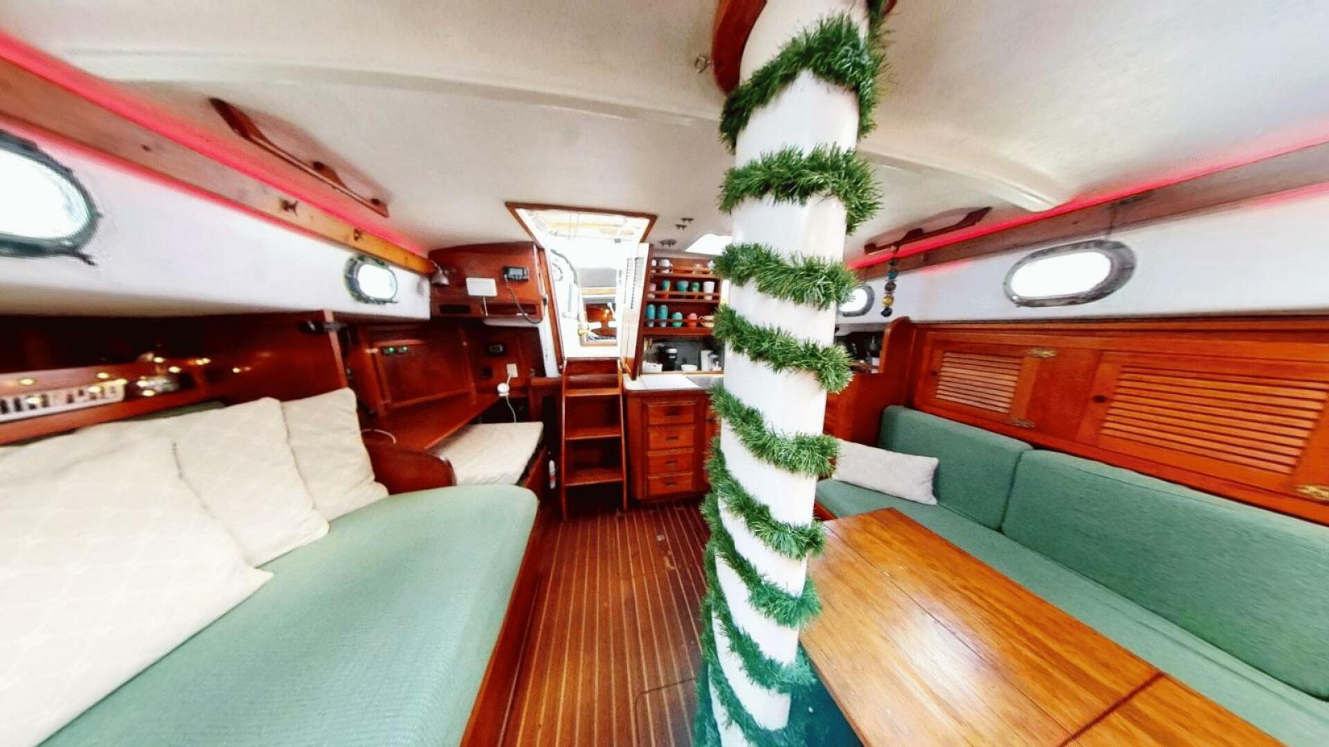 Slide: The Image of Main Cabin Looing Aft - 17