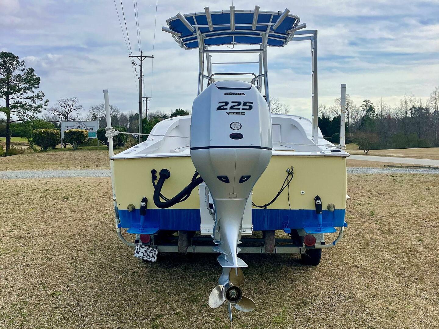 Slide: The Image of Custom B&C Boats 24 Open 1995 - 4873938