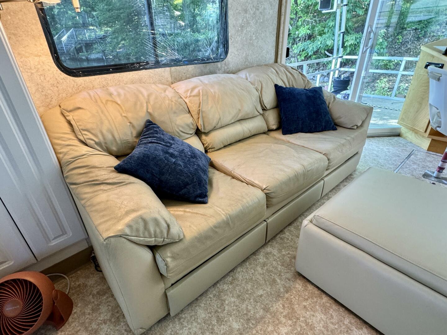 Slide: The Image of Custom Dennison's Custom Trailer Works/Sailabration 14 x 43 Solar Electric Aluminum Tritoon Houseboat 2003 - 4498981