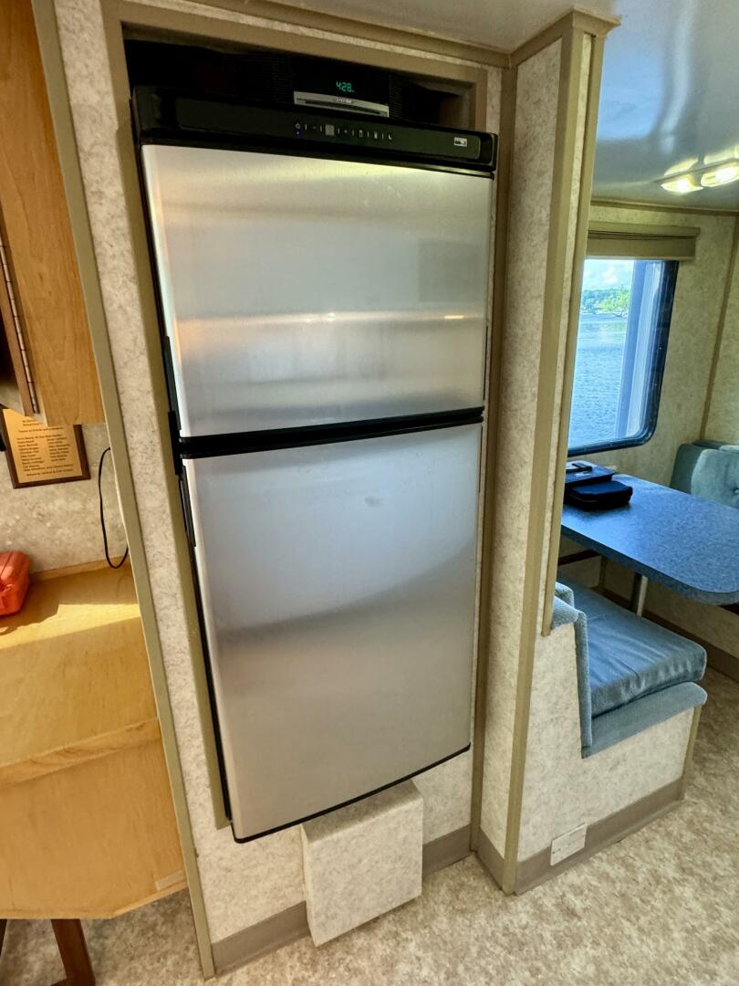 Slide: The Image of Custom Dennison's Custom Trailer Works/Sailabration 14 x 43 Solar Electric Aluminum Tritoon Houseboat 2003 - 4499009