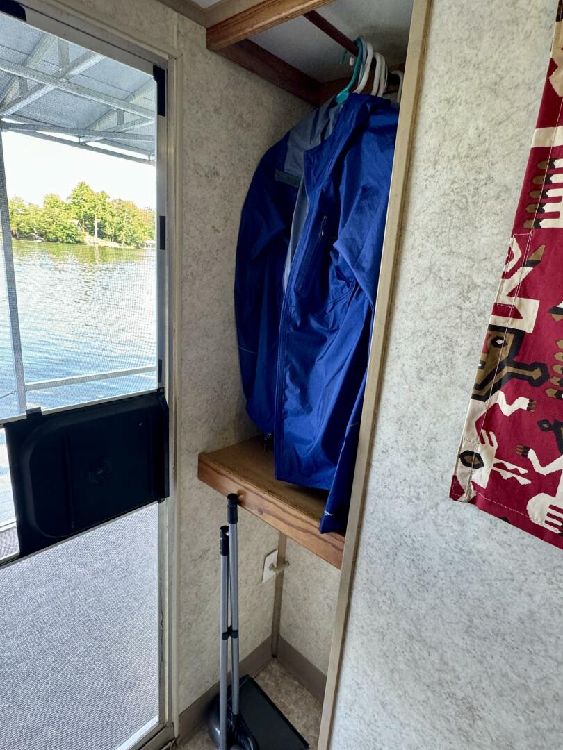 Slide: The Image of Custom Dennison's Custom Trailer Works/Sailabration 14 x 43 Solar Electric Aluminum Tritoon Houseboat 2003 - 4499049