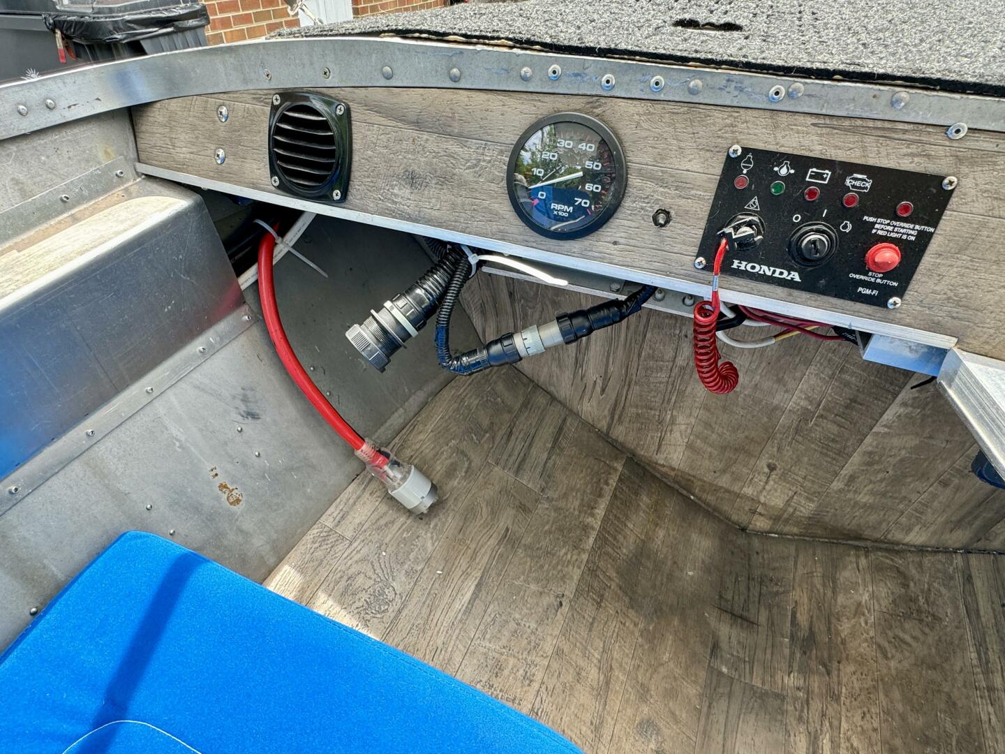 Slide: The Image of Custom Dennison's Custom Trailer Works/Sailabration 14 x 43 Solar Electric Aluminum Tritoon Houseboat 2003 - 4499134
