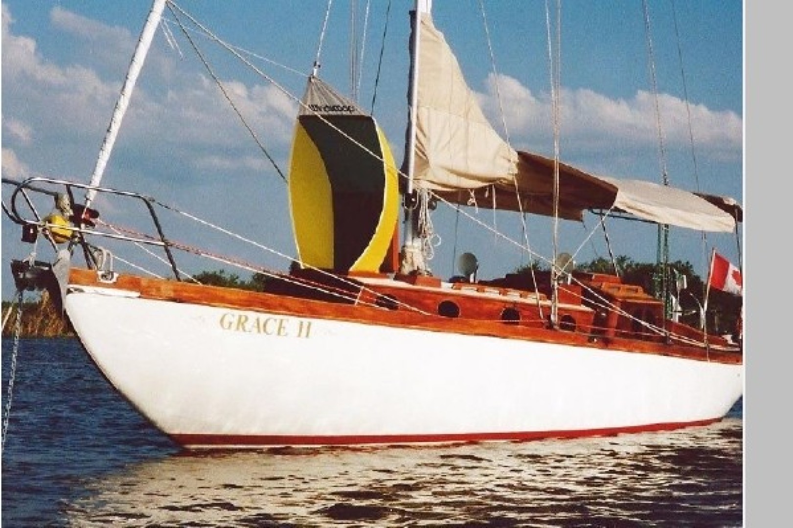 Slide: The Image of Custom Harris Aft Cockpit Sloop 1996 - 1660422