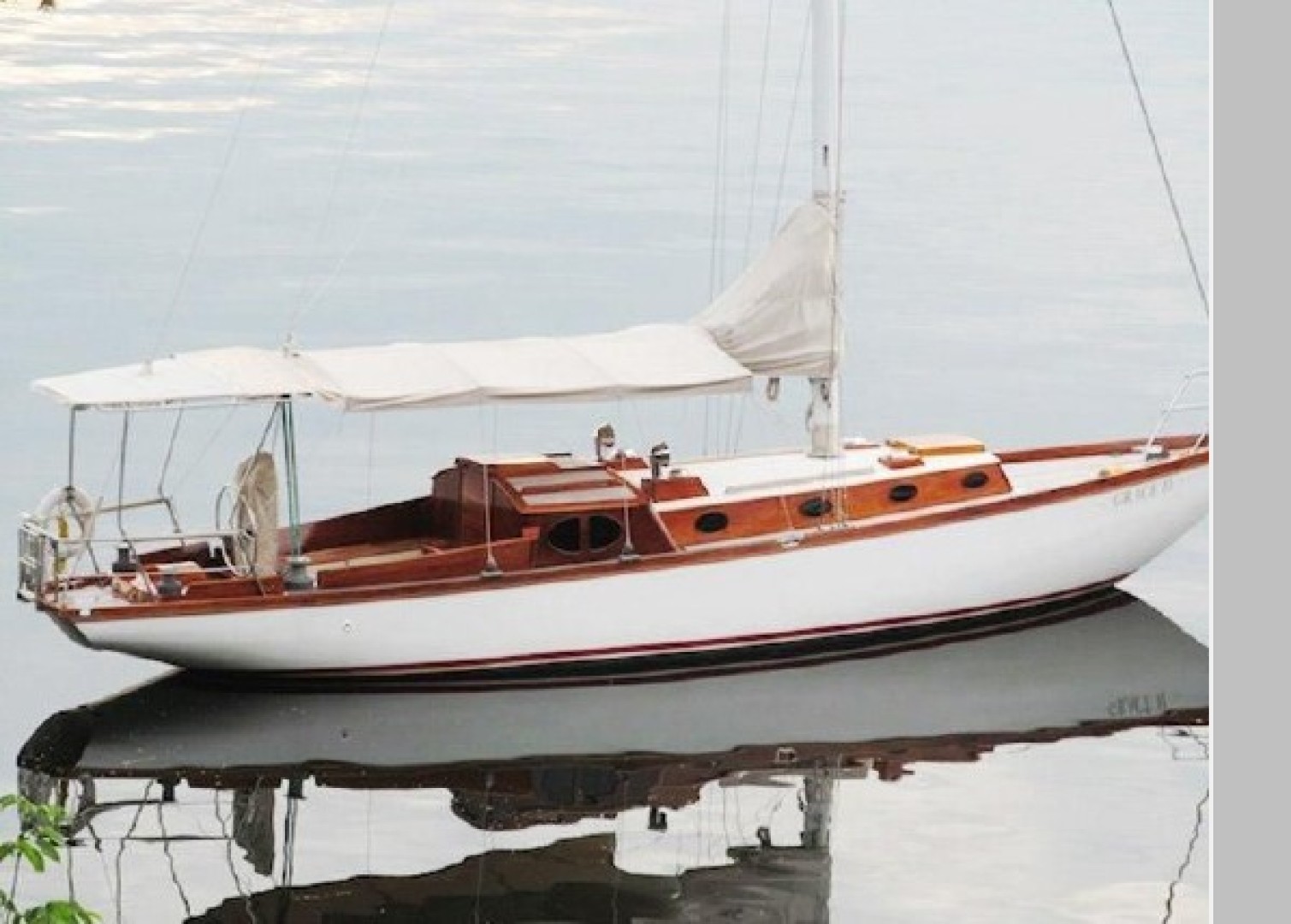 Slide: The Image of Custom Harris Aft Cockpit Sloop 1996 - 1660425
