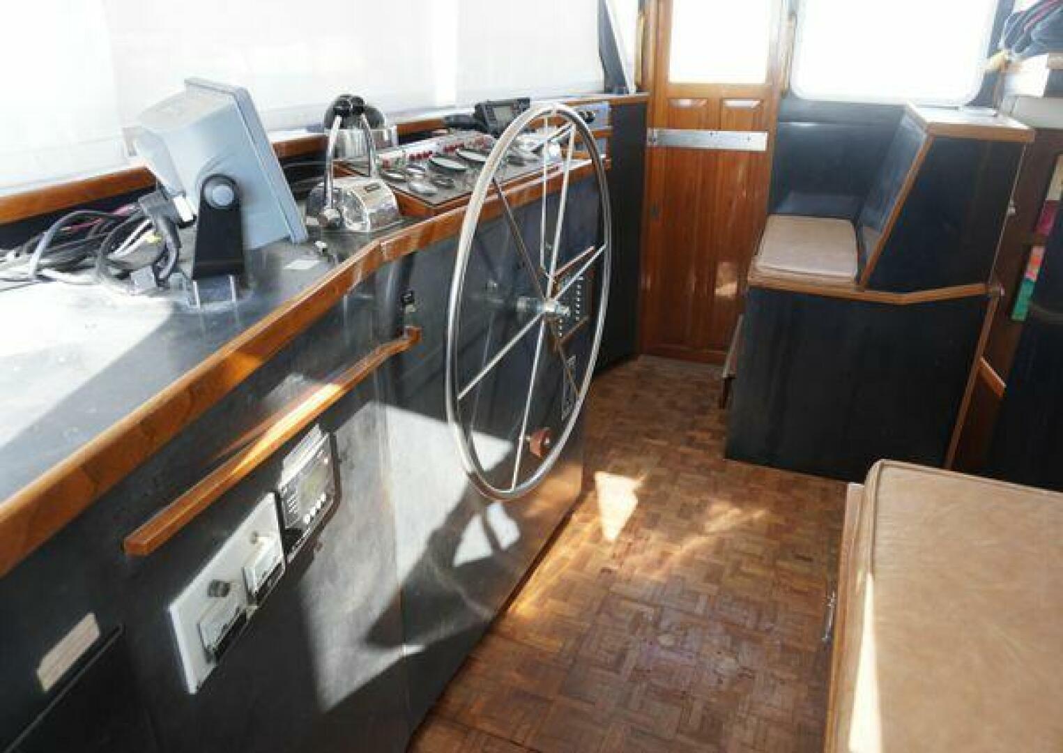 Slide: The Image of Custom Mason/Bragg Pilothouse Motoryacht 1986 - 5234229