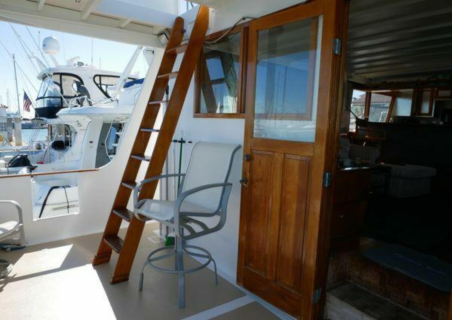 Slide: The Image of Custom Mason/Bragg Pilothouse Motoryacht 1986 - 5234216