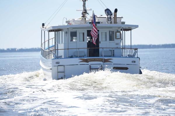 Slide: The Image of Custom Trawler Biloxi Lugger 1987 - 59