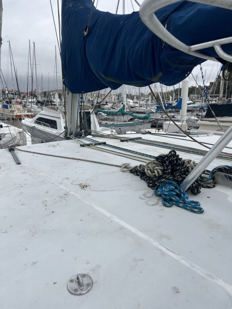 Slide: The Image of Used Sail Catamaran for sale 1995 CUSTOM CATAMARAN Custom - HERE KITTY KITTY - 4968326