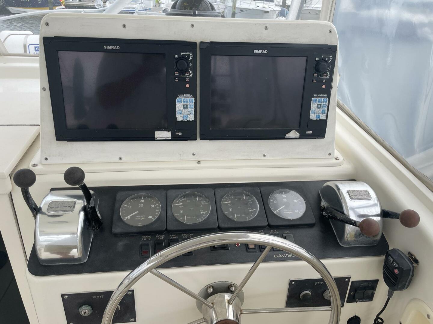 Slide: The Image of Dawson Yachts 33 Express 1996 - 3871125