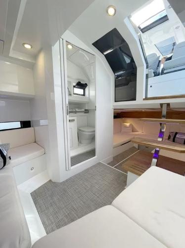 Slide: The Image of Luxurious interior of 2024 De Antonio Yachts D36 OPEN, featuring modern design and amenities. - 14