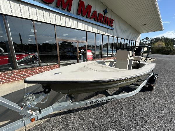 Slide: The Image of 2024 Delta Boatworks Delta 18 on trailer outside dealership. - 4