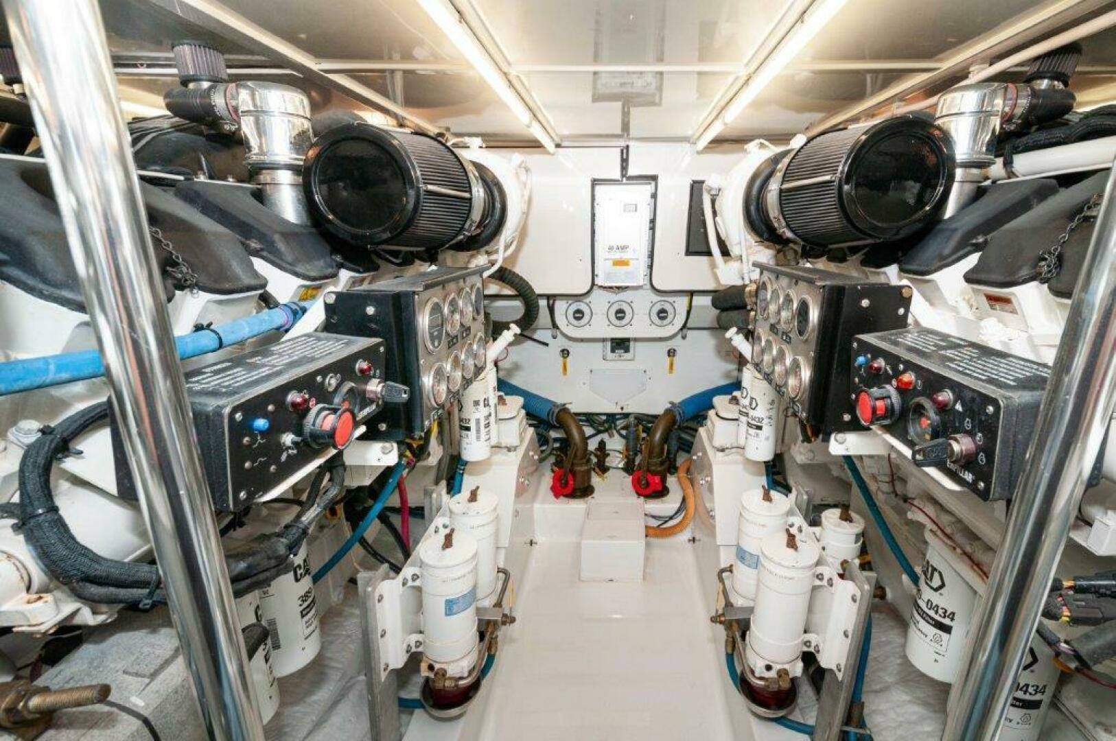 Slide: The Image of 2006 Dixon Custom 52 Express- BIG HORSE- Engine Room - 4742158