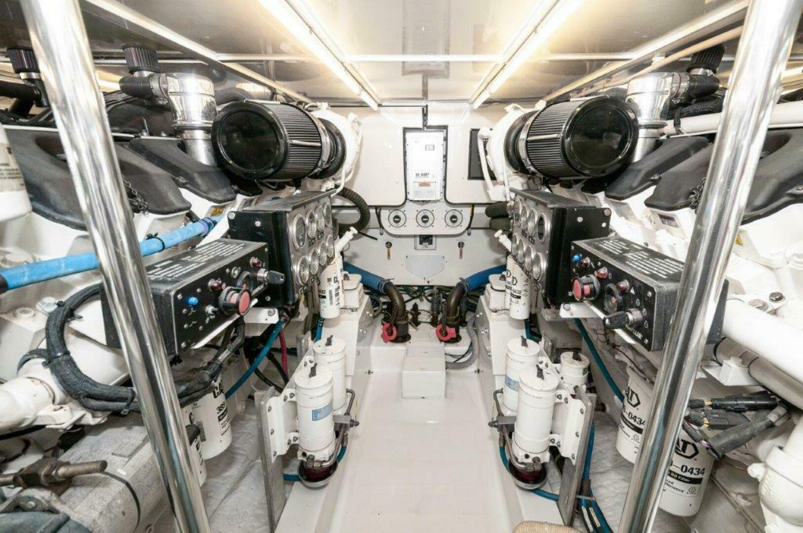 Slide: The Image of 2006 Dixon Custom 52 Express- BIG HORSE- Engine Room - 4742160