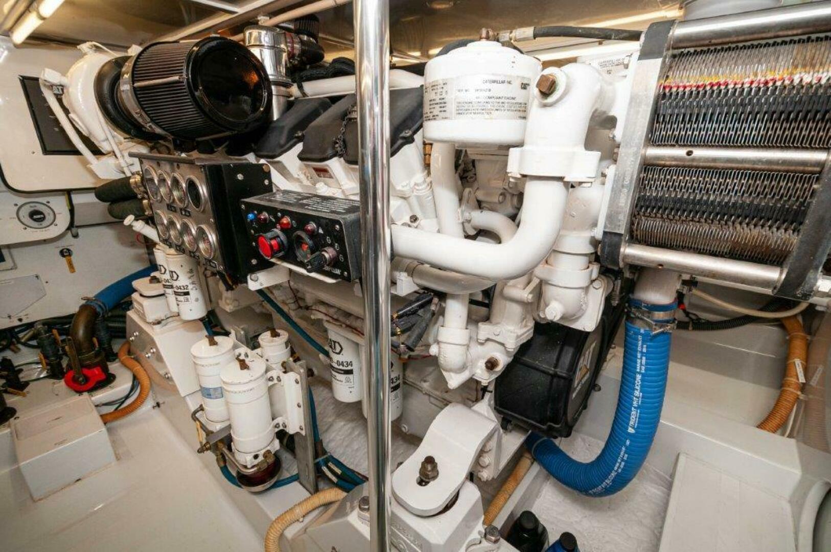 Slide: The Image of 2006 Dixon Custom 52 Express- BIG HORSE- Engine Room - 4742161