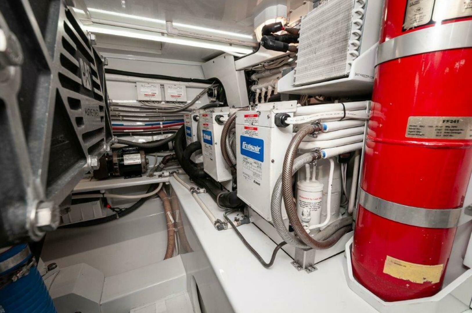 Slide: The Image of 2006 Dixon Custom 52 Express- BIG HORSE- Engine Room - 4742162