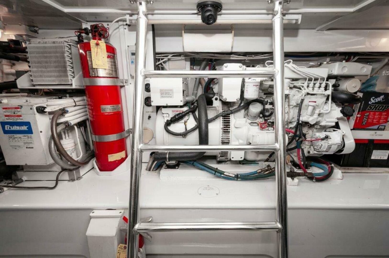 Slide: The Image of 2006 Dixon Custom 52 Express- BIG HORSE- Engine Room - 4742168