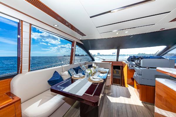 Slide: The Image of Dyna 63 Flybridge Hull #15 2022 - 10