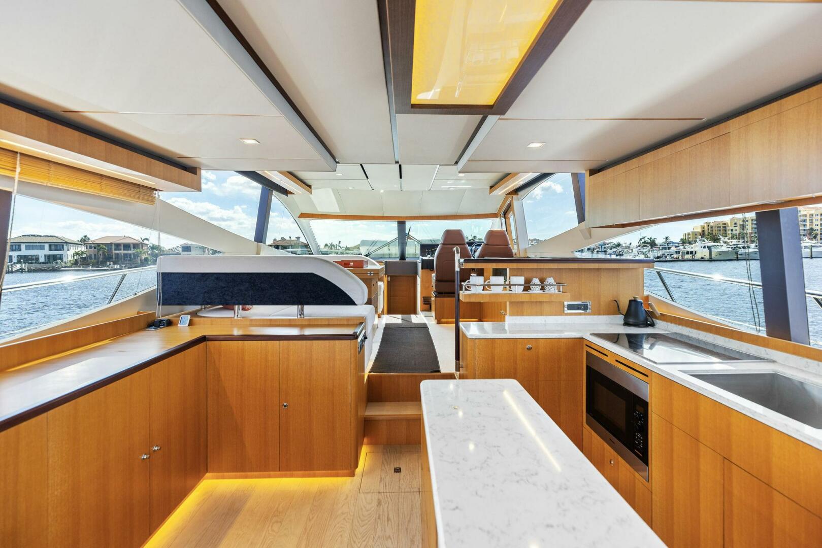 Slide: The Image of 2015 Dyna 60 Motor Yacht 'Wanderlust' Galley - 4789803