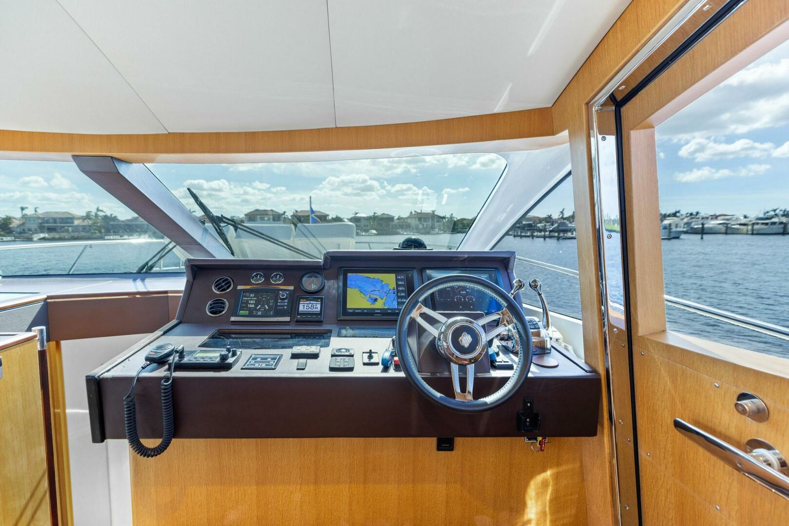 Slide: The Image of 2015 Dyna 60 Motor Yacht 'Wanderlust' Helm - 4789826
