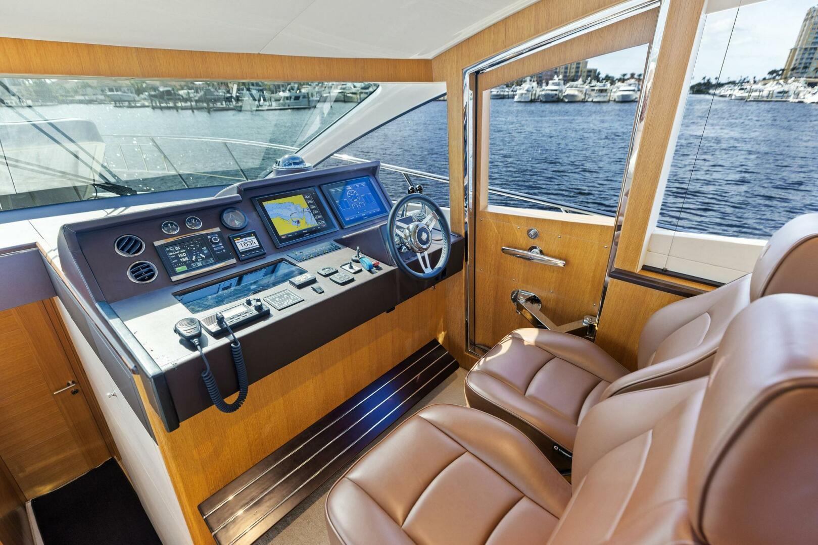 Slide: The Image of 2015 Dyna 60 Motor Yacht 'Wanderlust' Helm - 4789804