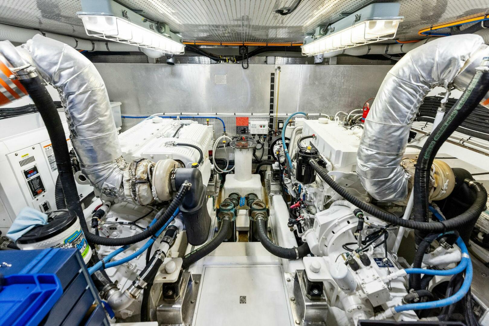 Slide: The Image of 2015 Dyna 60 Motor Yacht 'Wanderlust' Engine Room - 4789871