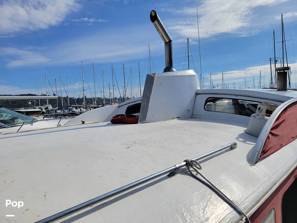 Slide: The Image of Ed Monk Tri Cabin Canoe Stern Diesel Motor Yacht 1951 - 14784912