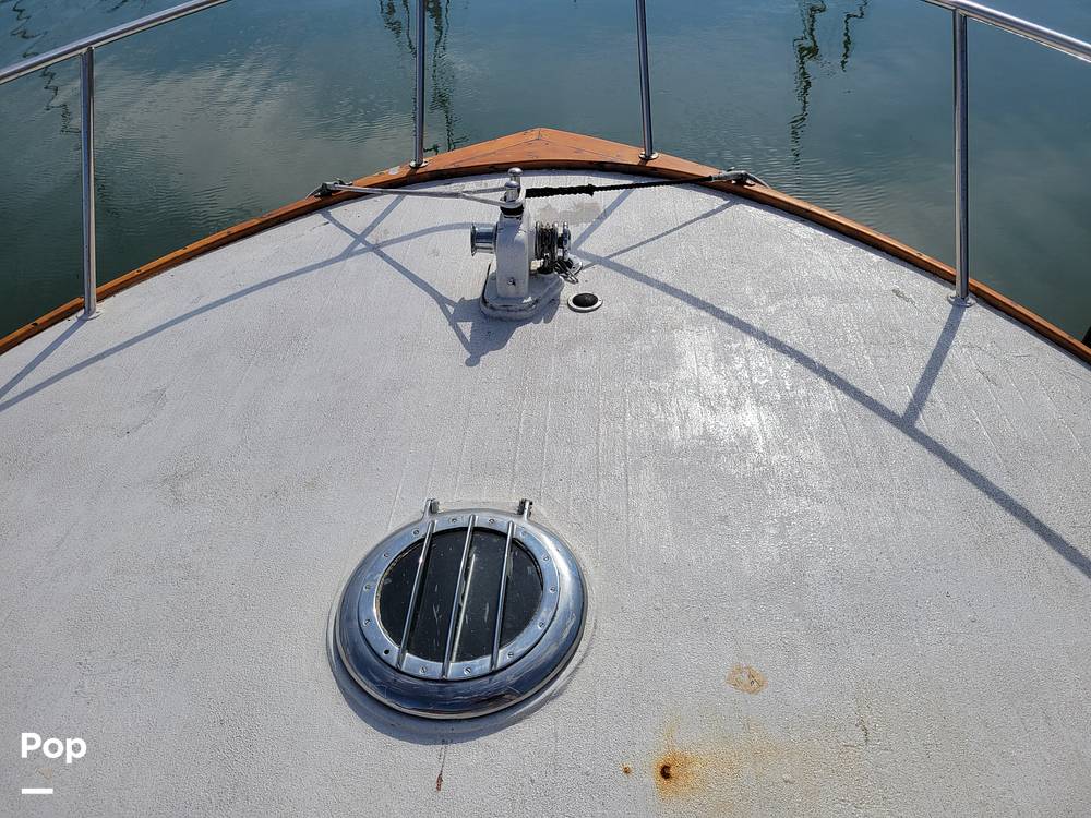 Slide: The Image of Ed Monk Tri Cabin Canoe Stern Diesel Motor Yacht 1951 - 14784914
