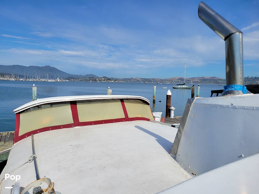 Slide: The Image of Ed Monk Tri Cabin Canoe Stern Diesel Motor Yacht 1951 - 14784920