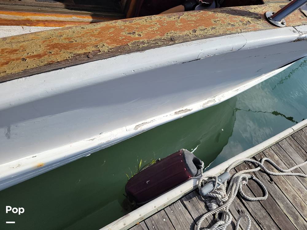 Slide: The Image of Ed Monk Tri Cabin Canoe Stern Diesel Motor Yacht 1951 - 14784921