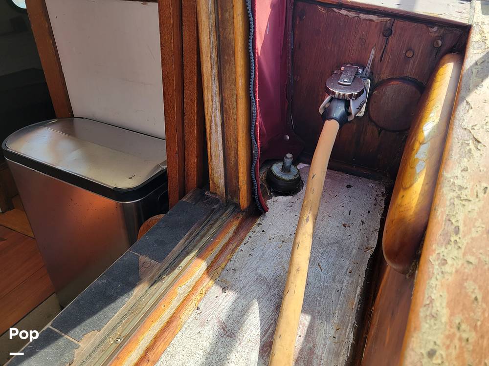 Slide: The Image of Ed Monk Tri Cabin Canoe Stern Diesel Motor Yacht 1951 - 14784922