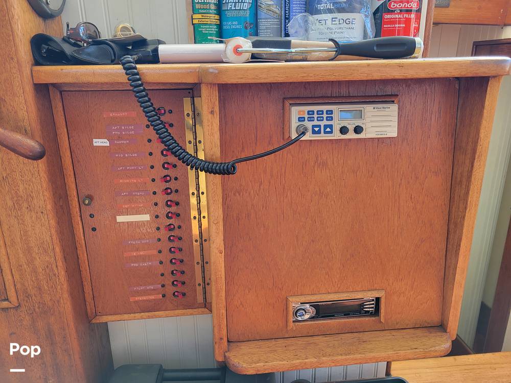 Slide: The Image of Ed Monk Tri Cabin Canoe Stern Diesel Motor Yacht 1951 - 14784928