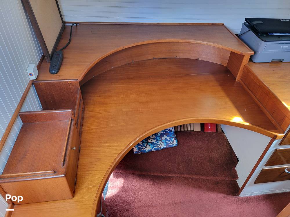 Slide: The Image of Ed Monk Tri Cabin Canoe Stern Diesel Motor Yacht 1951 - 14784937