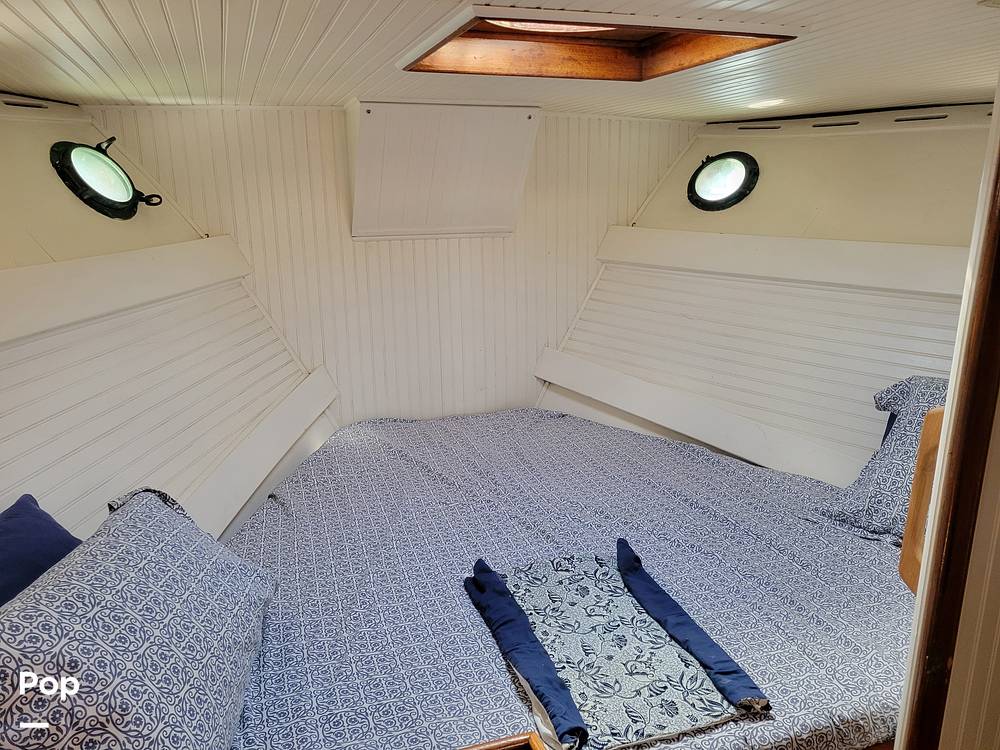 Slide: The Image of Ed Monk Tri Cabin Canoe Stern Diesel Motor Yacht 1951 - 14784940