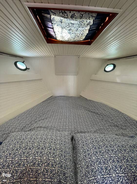 Slide: The Image of Ed Monk Tri Cabin Canoe Stern Diesel Motor Yacht 1951 - 14722940