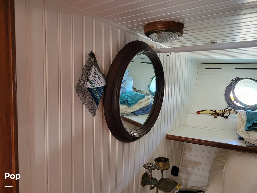 Slide: The Image of Ed Monk Tri Cabin Canoe Stern Diesel Motor Yacht 1951 - 14784967