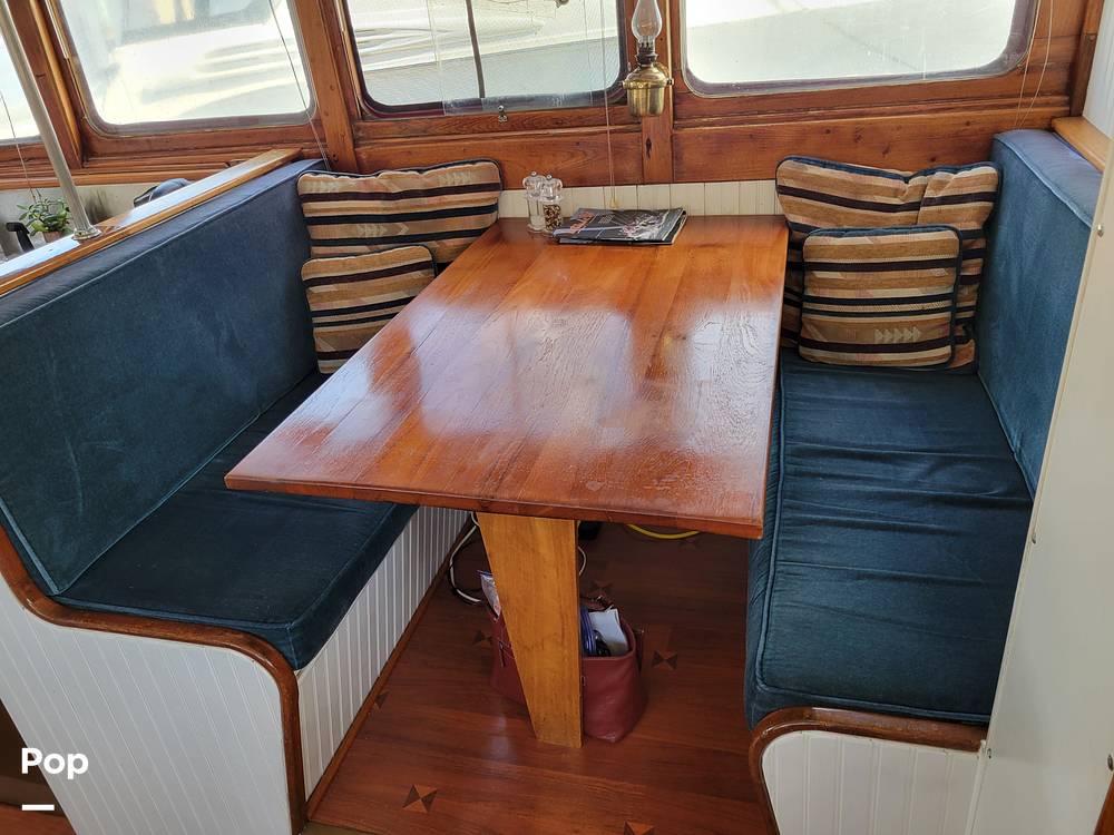 Slide: The Image of Ed Monk Tri Cabin Canoe Stern Diesel Motor Yacht 1951 - 14784978