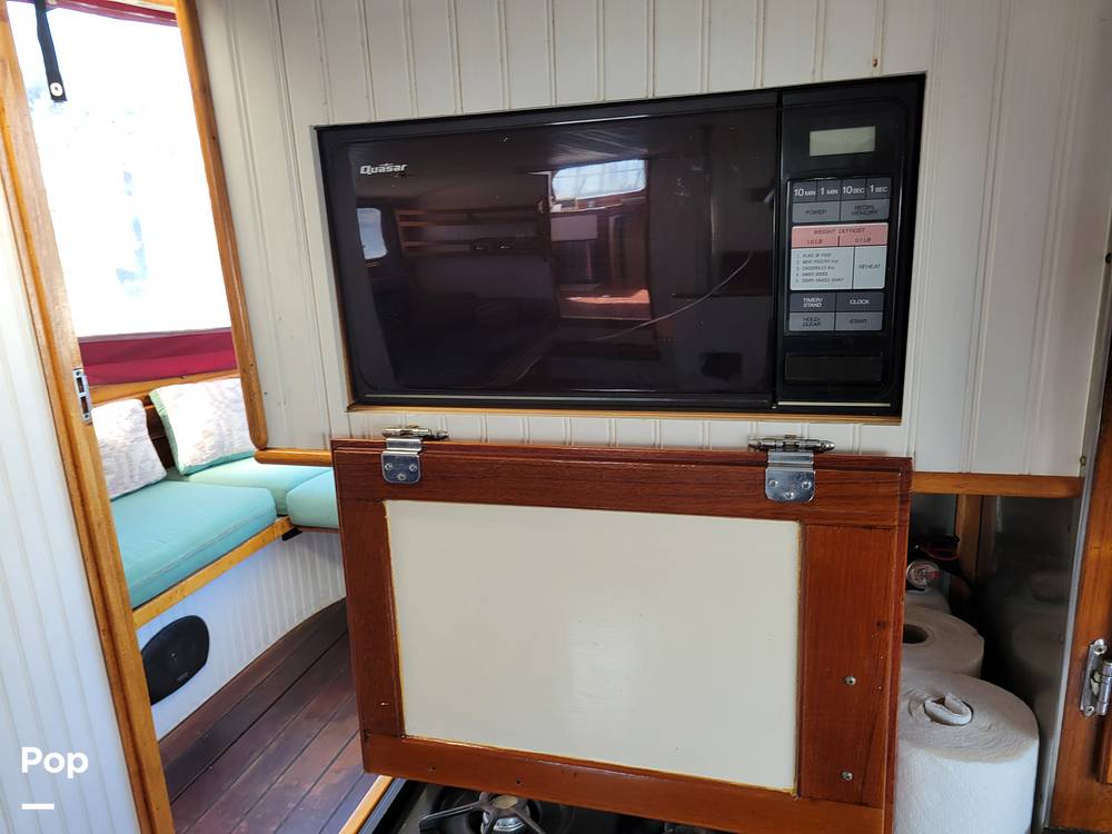 Slide: The Image of Ed Monk Tri Cabin Canoe Stern Diesel Motor Yacht 1951 - 14784987