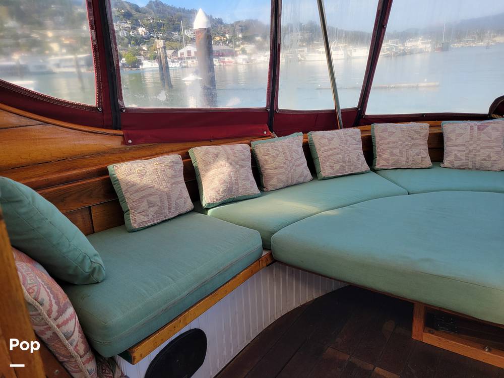 Slide: The Image of Ed Monk Tri Cabin Canoe Stern Diesel Motor Yacht 1951 - 14785004