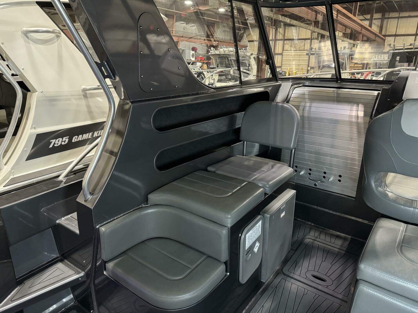 Slide: The Image of 2020 Extreme Boats 795 Walk Around Curved Seating Starboard Side Optional curved seating on the 2020 Extreme Boats 795 Walk Around - 5311270