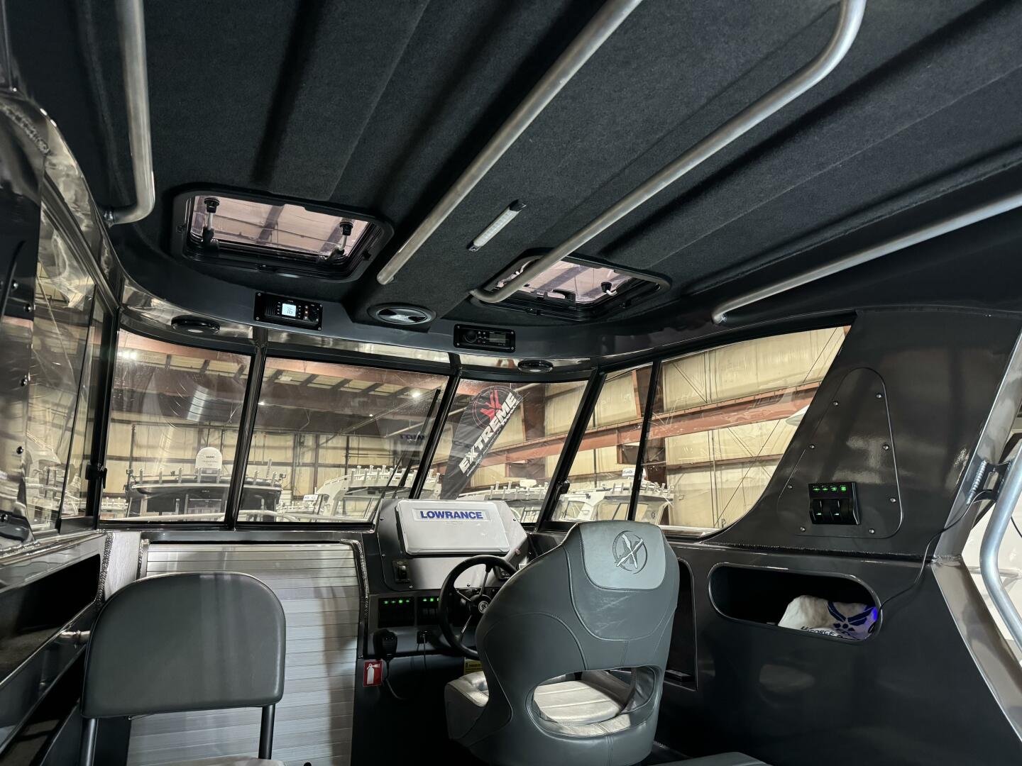 Slide: The Image of Inner hand Rails along with hatches on the 2020 Extreme Boats 795 Walk Around 2020 Extreme Boats 795 Walk Around Hatches and inner hand rails - 5311273