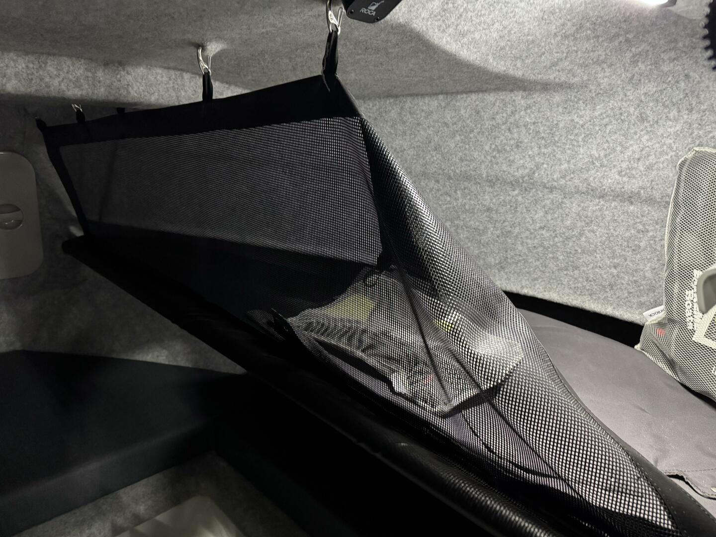 Slide: The Image of Side Hammoch with Net Guard  2024 Extreme Boats 795 Walk Around 26' Cabin Hammock  - 5185080