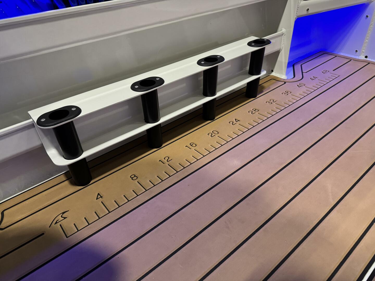 Slide: The Image of Drop in 4x Rod Holder  Extreme Boats 795 Walk Around 26' optional Drop in Rod Holders  - 5185083