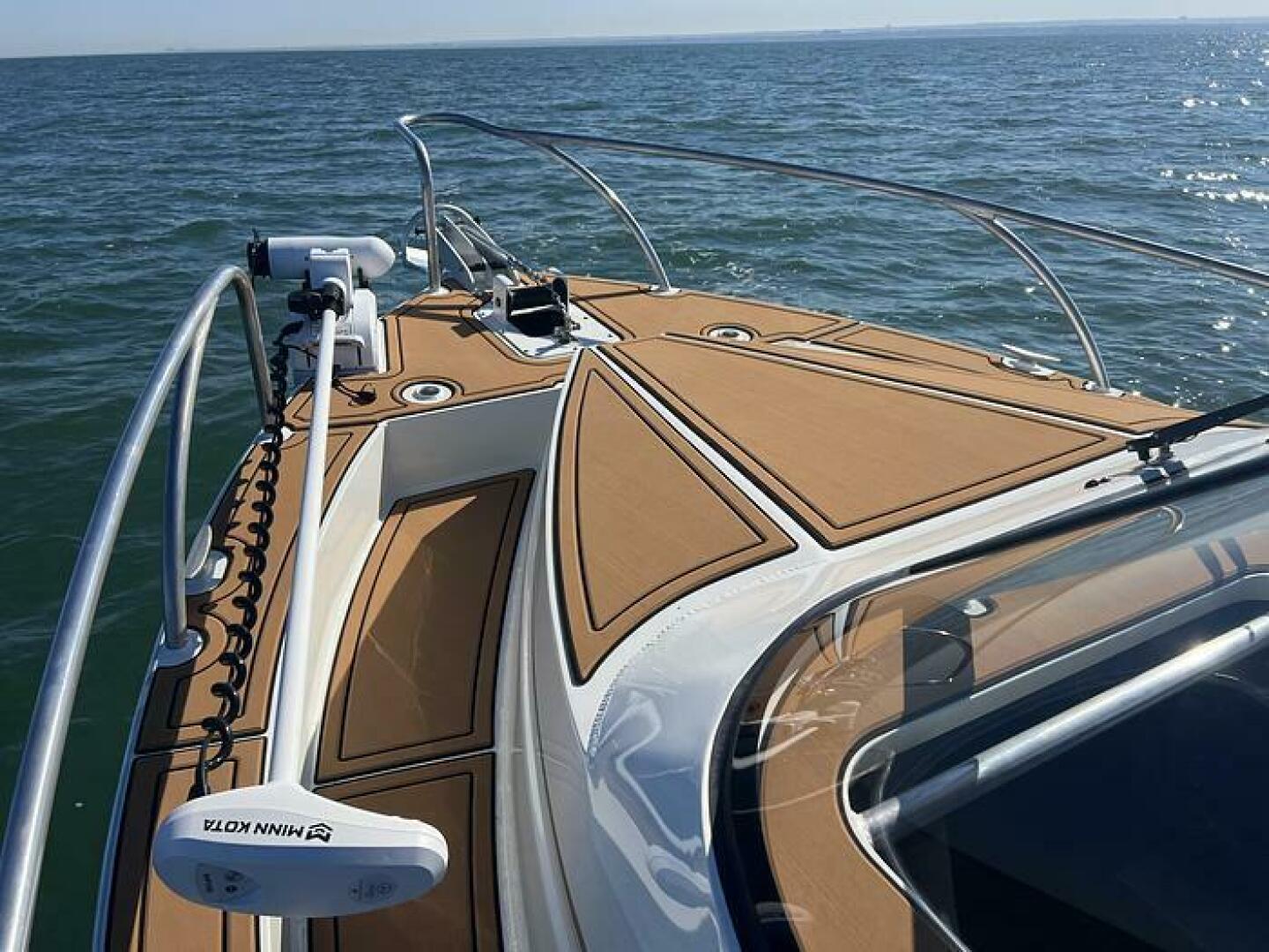 Slide: The Image of Split Bow Real 2024 Extreme Boats 795 Walk Around 26' Split Bow Rail Modifaction - 5184988