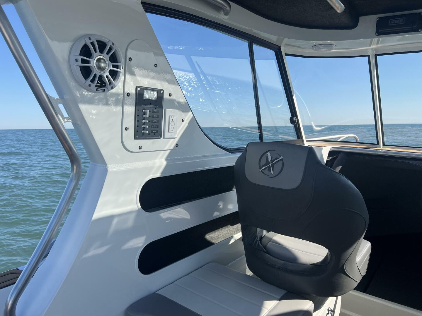 Slide: The Image of Shore Power Controls 2024 Extreme Boats 795 Walk Around 26' Shore Power Controls for Power, Chargers, Etc. on the 2024 Extreme Boats 795 Walk Around 26' - 5184969