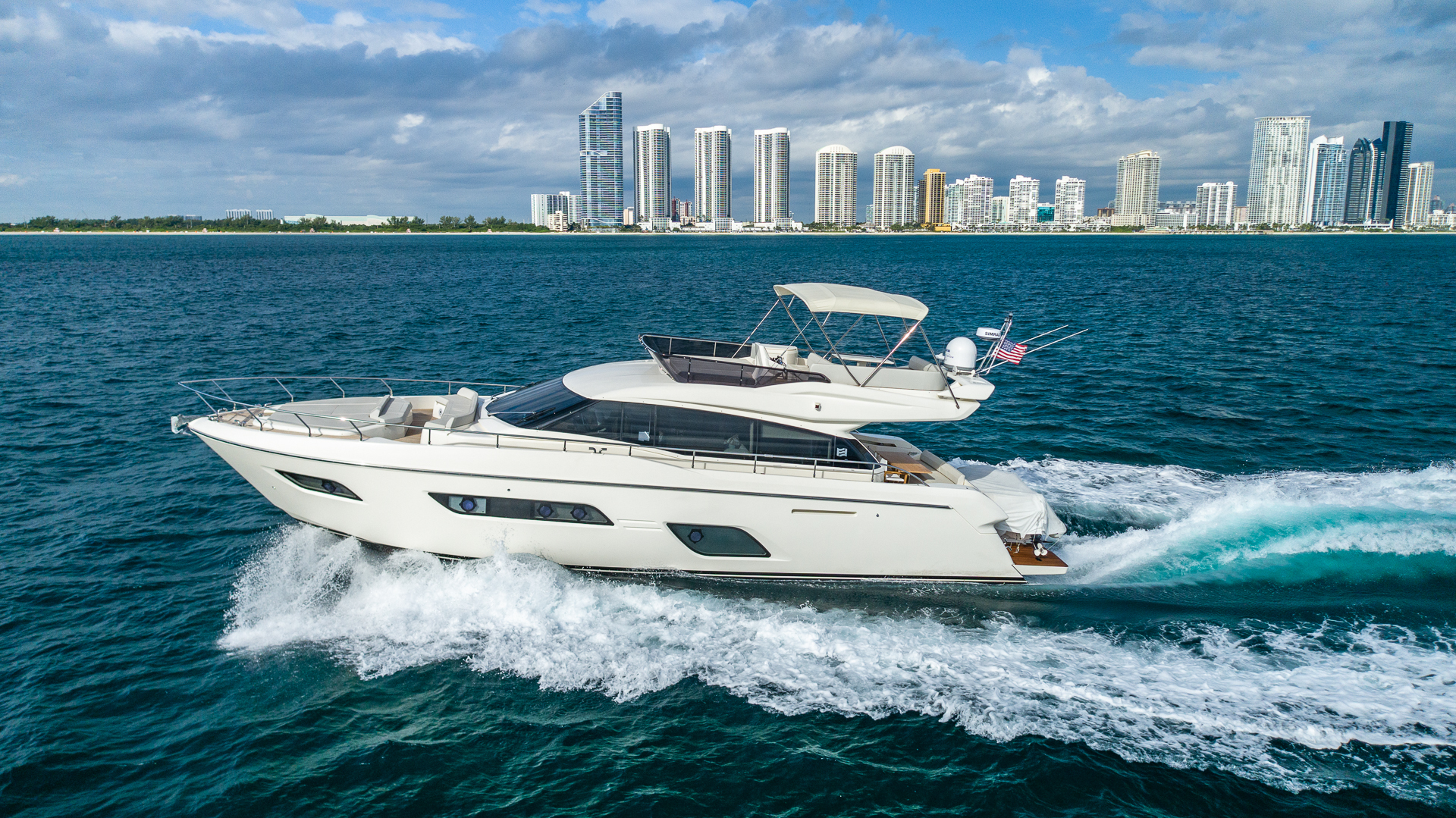 Slide: The Image of Ferretti 55 HAVEN - Exterior Profile 2021 Ferretti 55 550 HAVEN - 3216878