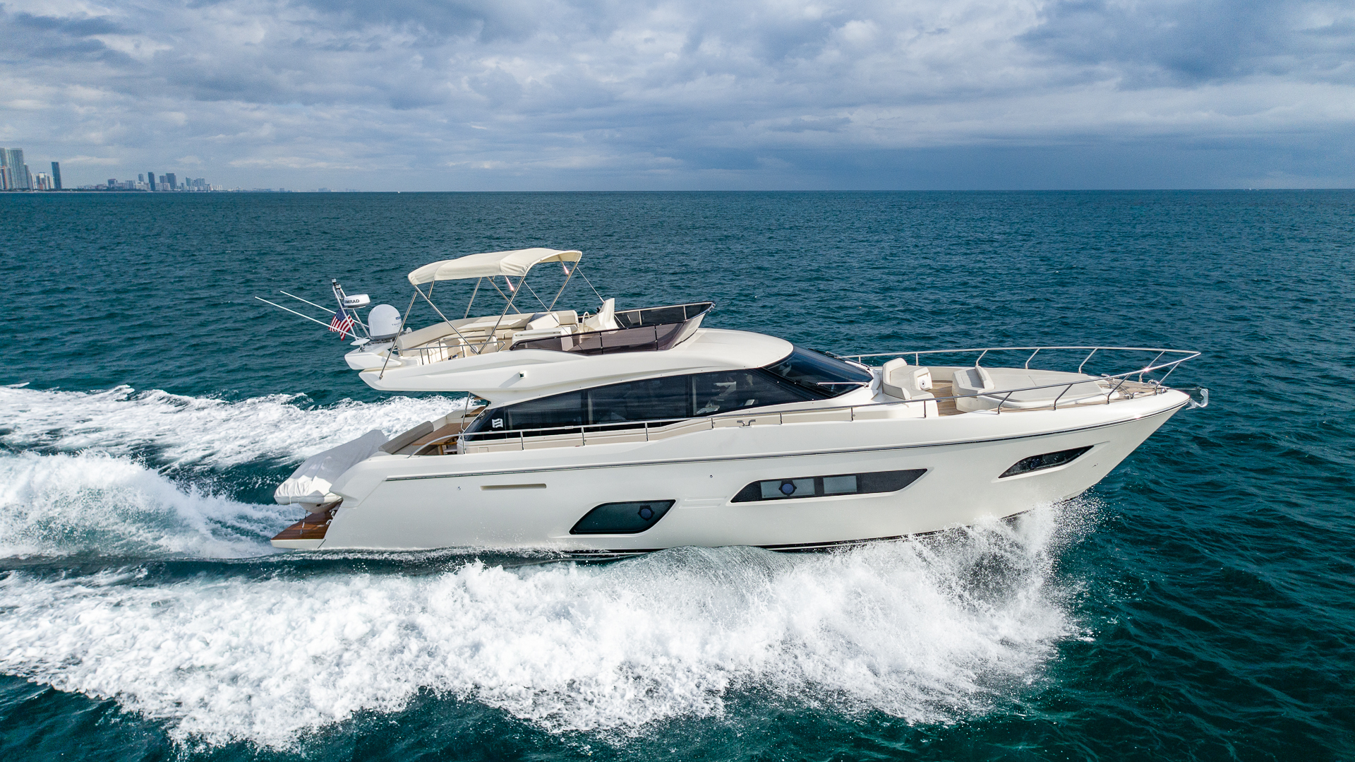 Slide: The Image of Ferretti 55 HAVEN - Exterior Profile 2021 Ferretti 55 550 HAVEN - 3216882