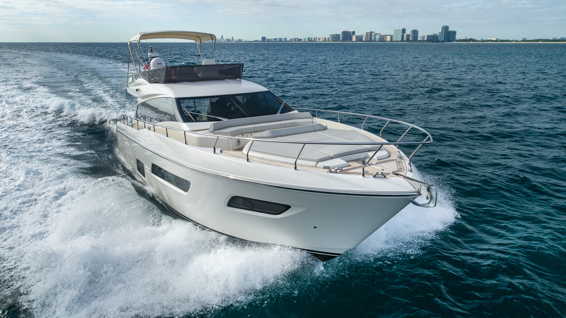 Slide: The Image of Ferretti 55 HAVEN - Exterior Profile 2021 Ferretti 55 550 HAVEN - 3216889